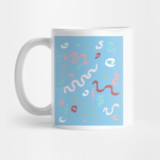 Spring Pastel Abstract #easter #art #home #decor #pastel #color #spring #inspo Mug